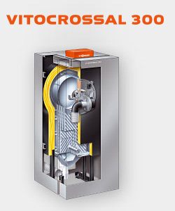 Gas_Brennwertkessel Vitocrossal 300
